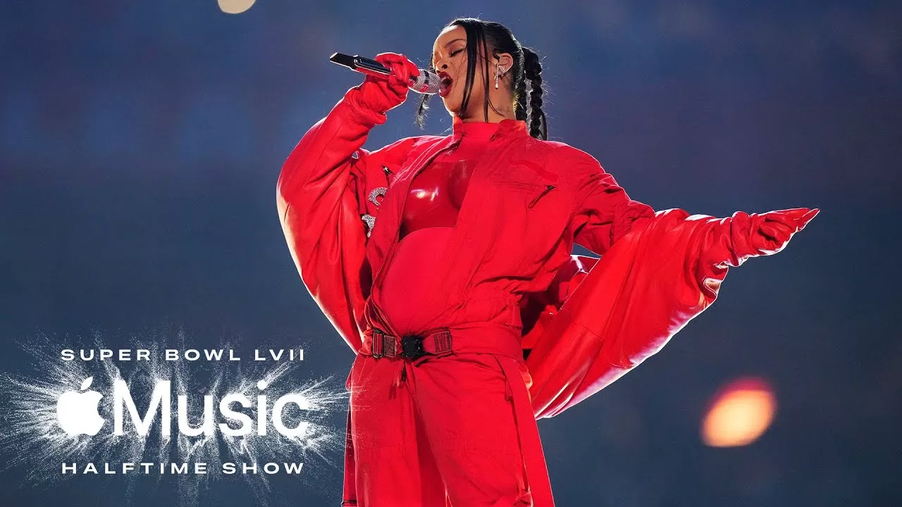 Rihannas Apple Music SuperBowl Halftime Show 2023 video jpg