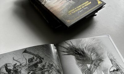 Pateshestvenik Snimka Джон Хау се превръща в „Пътешественик в Средната земя“ с книгата си със скици и илюстрации