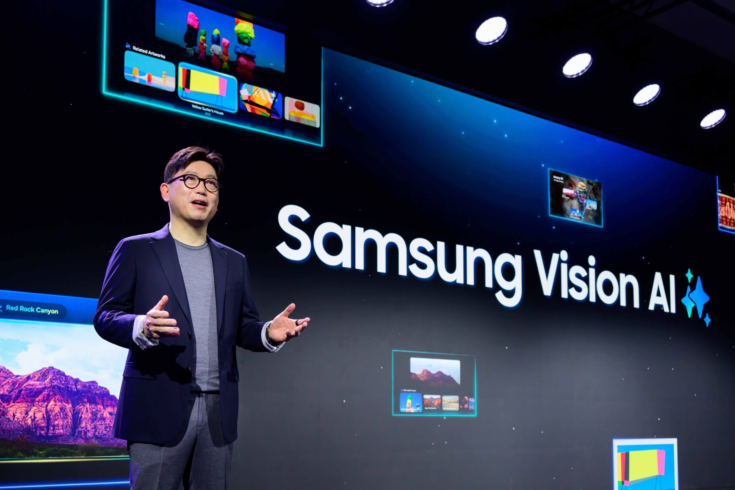 Samsung First Look CES 2025 01 scaled Samsung Electronics представя Samsung Vision AI
