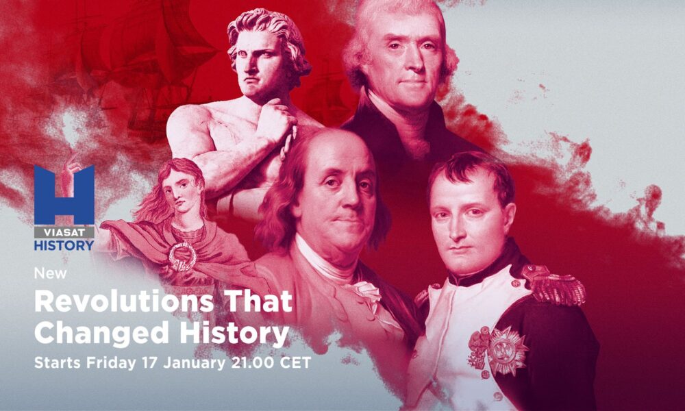 Viasat History Revolutions Keyart 16x9 Революции, променили хода на историята по Viasat History