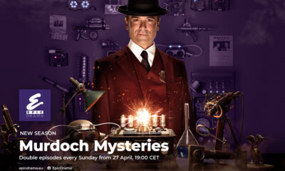 Epic Drama Murdoch Mysteries Keyart Landscape Криминалните случаи на Мърдок: Актьорски състав