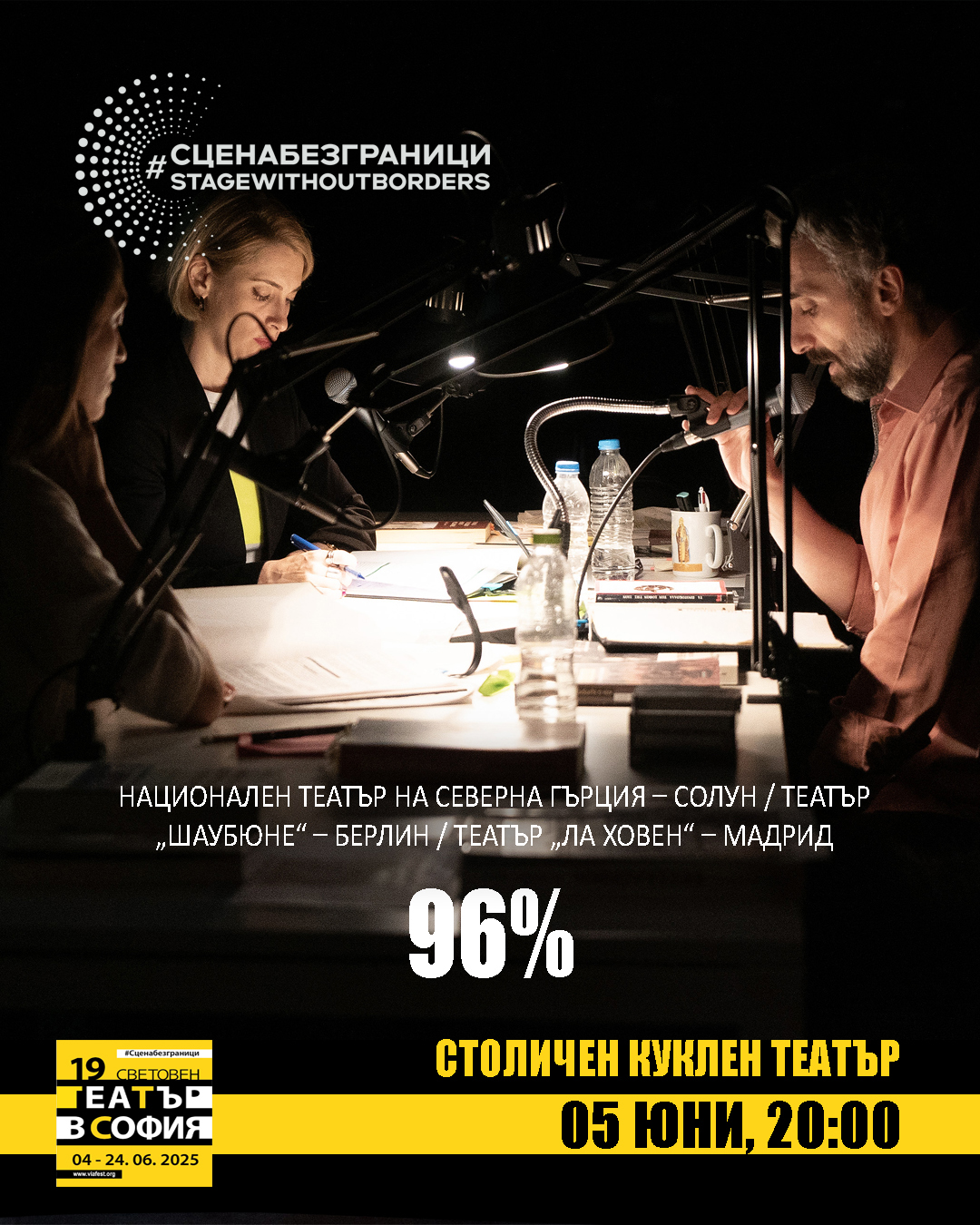 96 Instagram „96%“, когато театърът се превърне в инструмент на истината