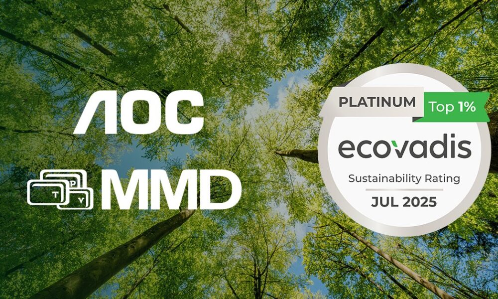 OBM Banner TPV Technology Platinum EcoVadis medal 1200x628 TPV Technology получи платинен рейтинг за устойчивост от EcoVadis