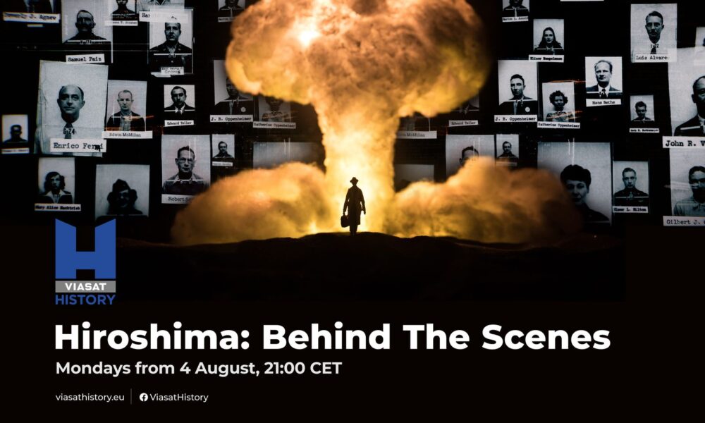 Viasat History Hiroshima Keyart Landscape Viasat History разказва историята на бомбата, която промени света
