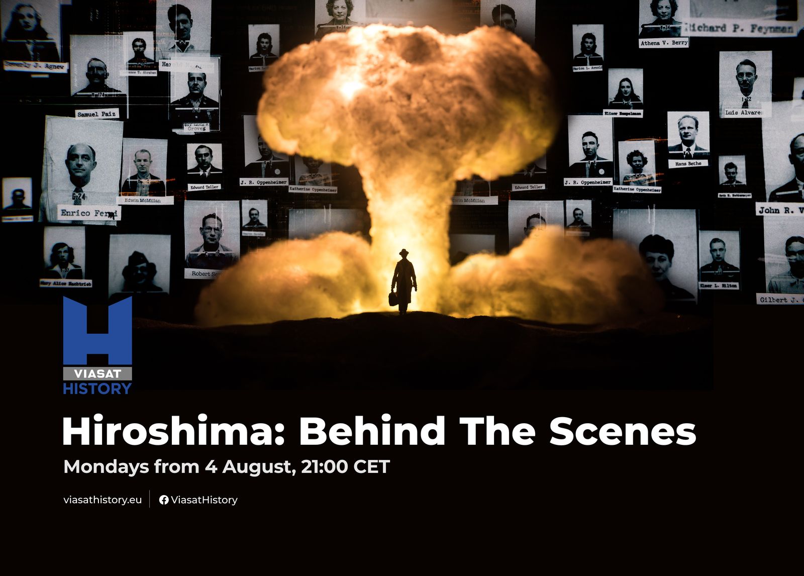 Viasat History Hiroshima Keyart Landscape Viasat History разказва историята на бомбата, която промени света