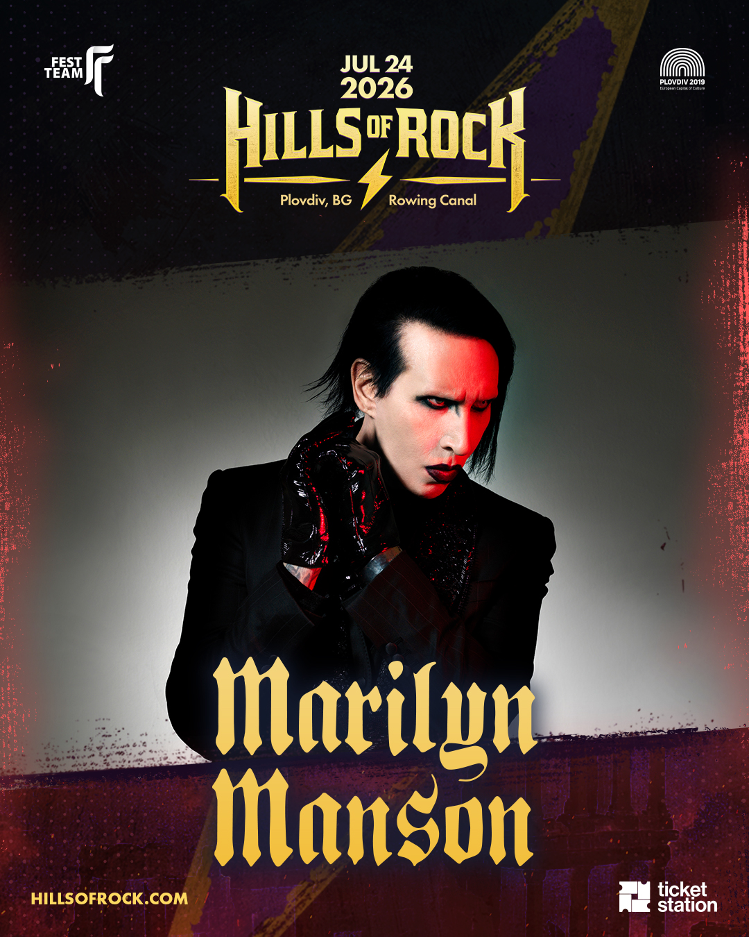 MM HoR2026 individual 4x5 1 Marilyn Manson на HILLS OF ROCK 2026