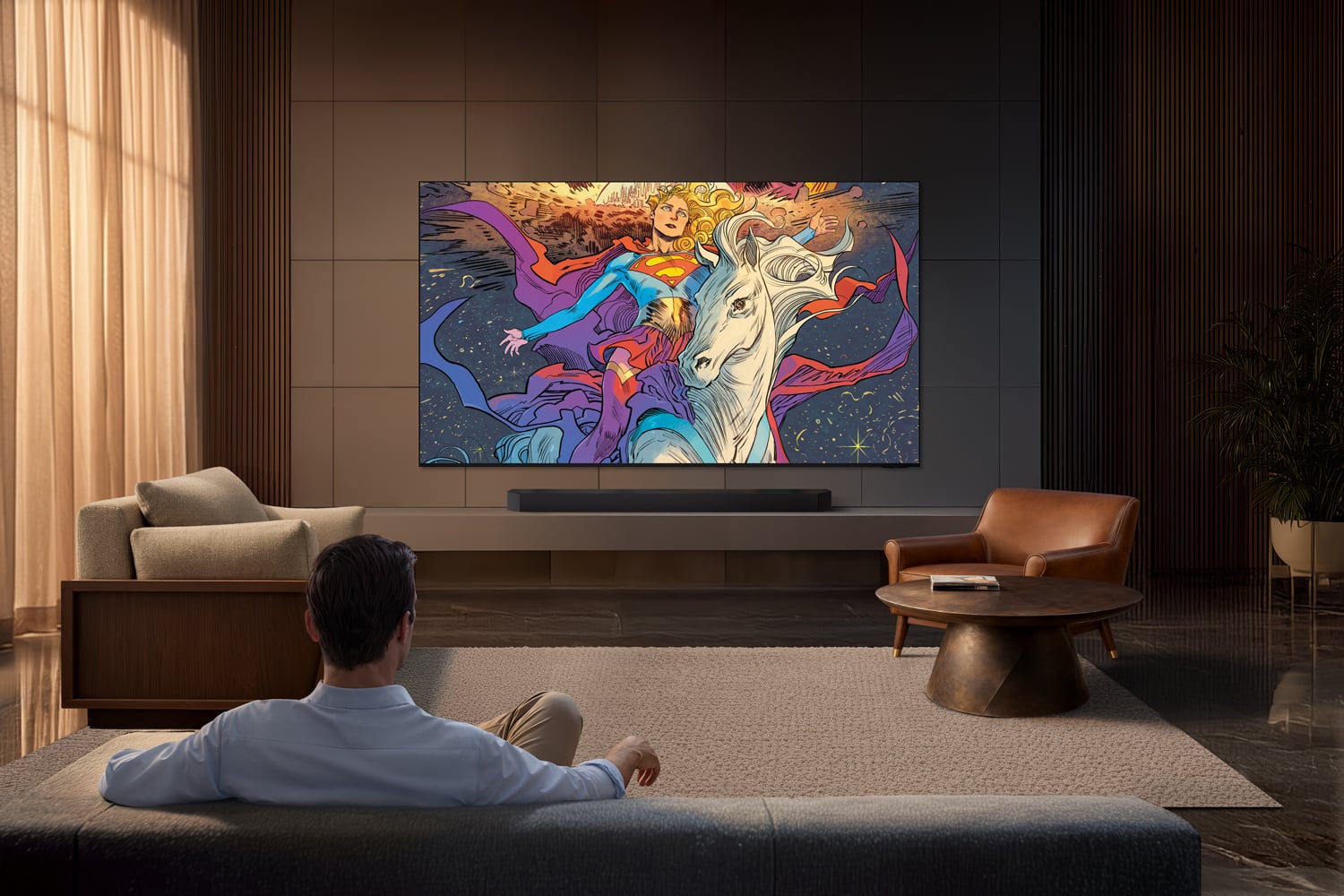 2026 micro rgb supergirl Samsung си партнира с Warner Bros. Pictures и DC Studios, за да предложи на феновете специални изживявания, вдъхновени от филма „Supergirl“