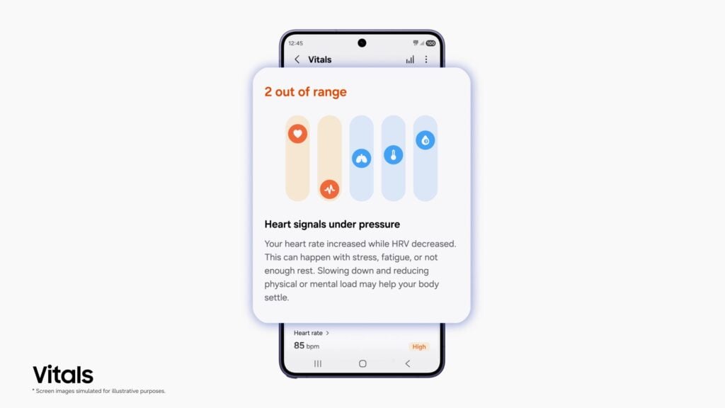 Galaxy Watch - нови AI функционалности за ежедневна грижа за здравето 143 galaxy watch vitals Galaxy Watch - нови AI функционалности за ежедневна грижа за здравето