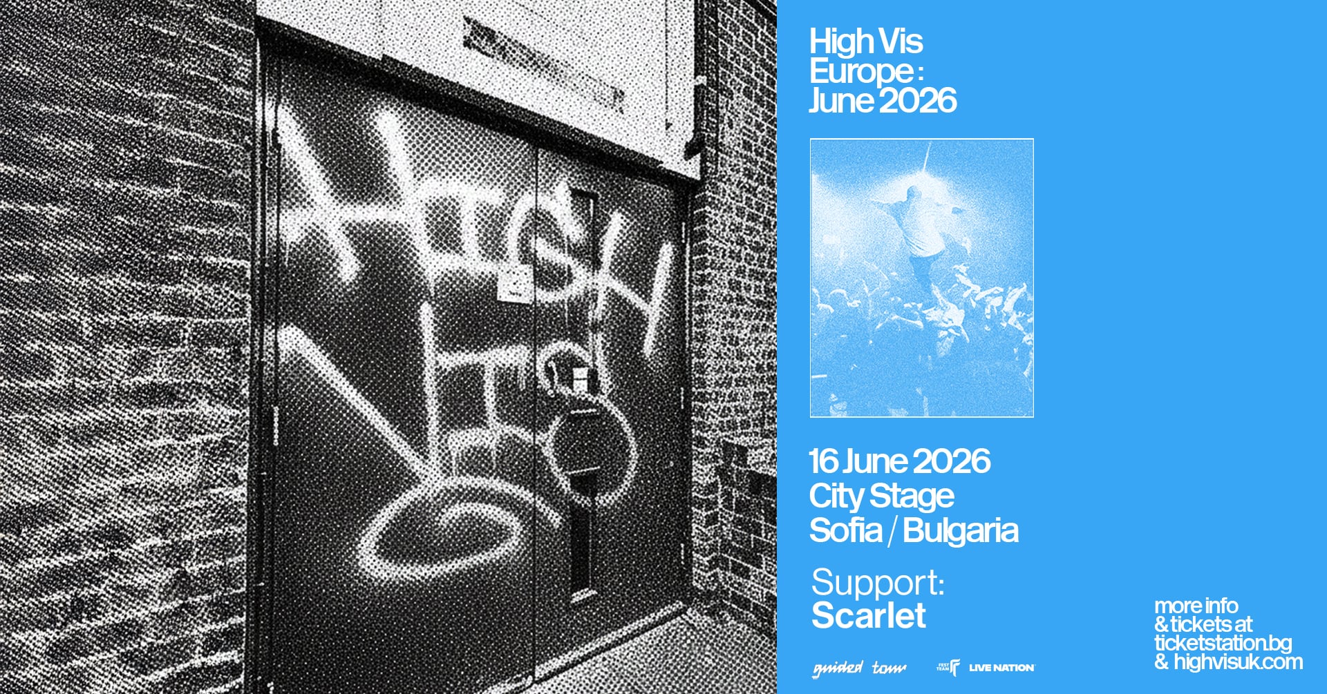 high vis sofia High Vis идват в София със Scarlet