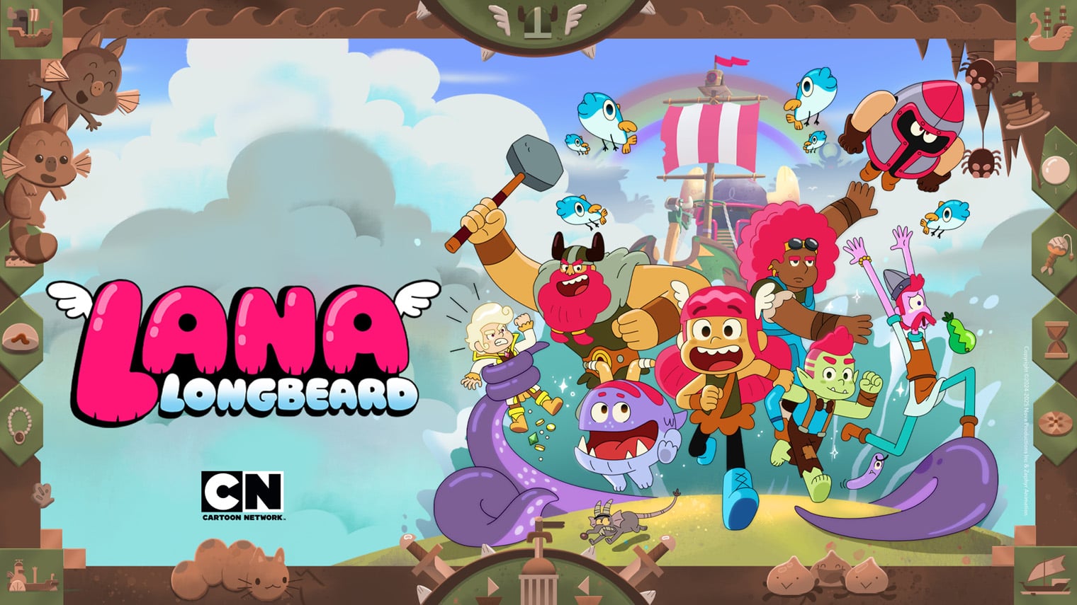 lana longbeard 1 „Лана Лонгбиърд“ с нови приключения по Cartoon Network