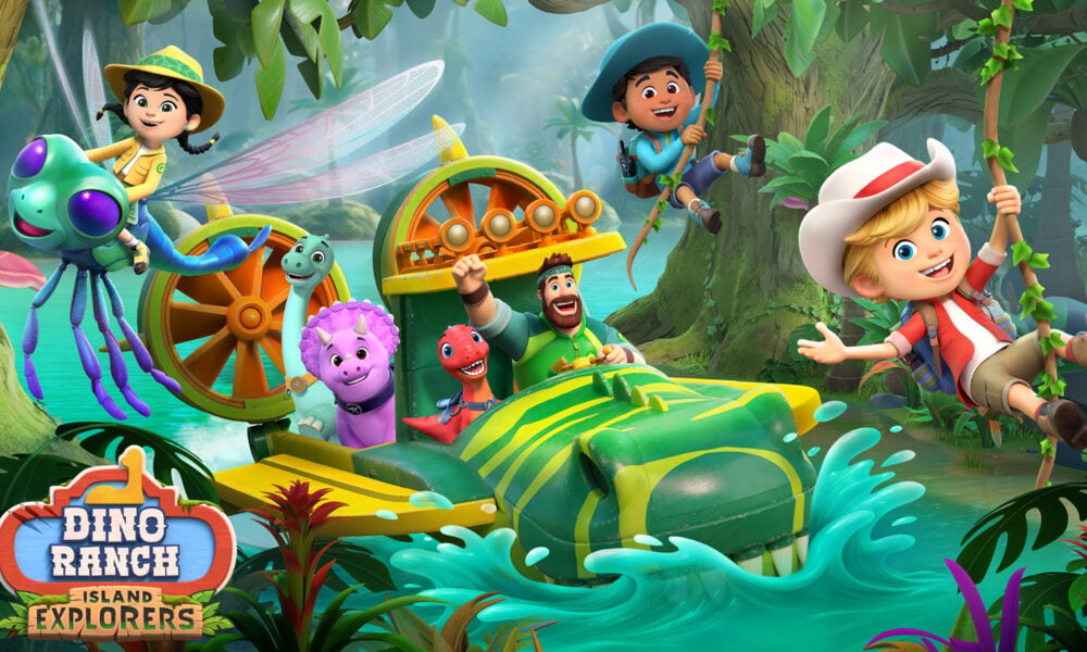 dr island explorers Чисто ново приключение започва днес с „Дино ранчо: Изследователи на острова“