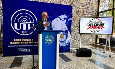 Официално откриване на Drone ARENA Academy във Висшето училище по телекомуникации и пощи в София