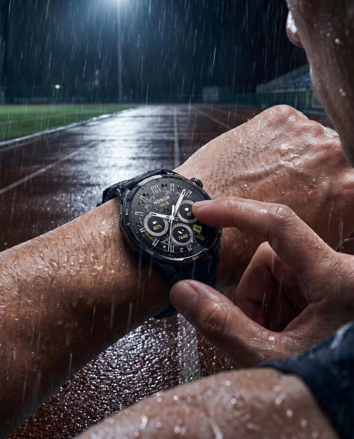HONOR Watch 6: 35 дни батерия, двучестотен GPS и 120 спортни режима, от 199 евро 138 HONOR Watch 6 при тренировка на открито