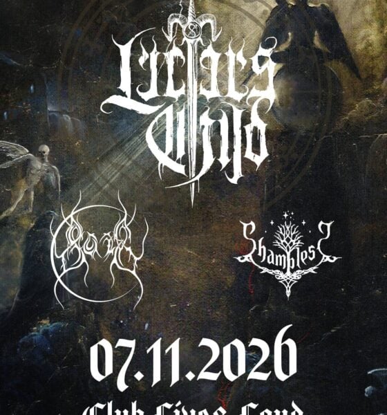 Плакат за концерта на Lucifer’s Child в София на 7 ноември 2026 г.