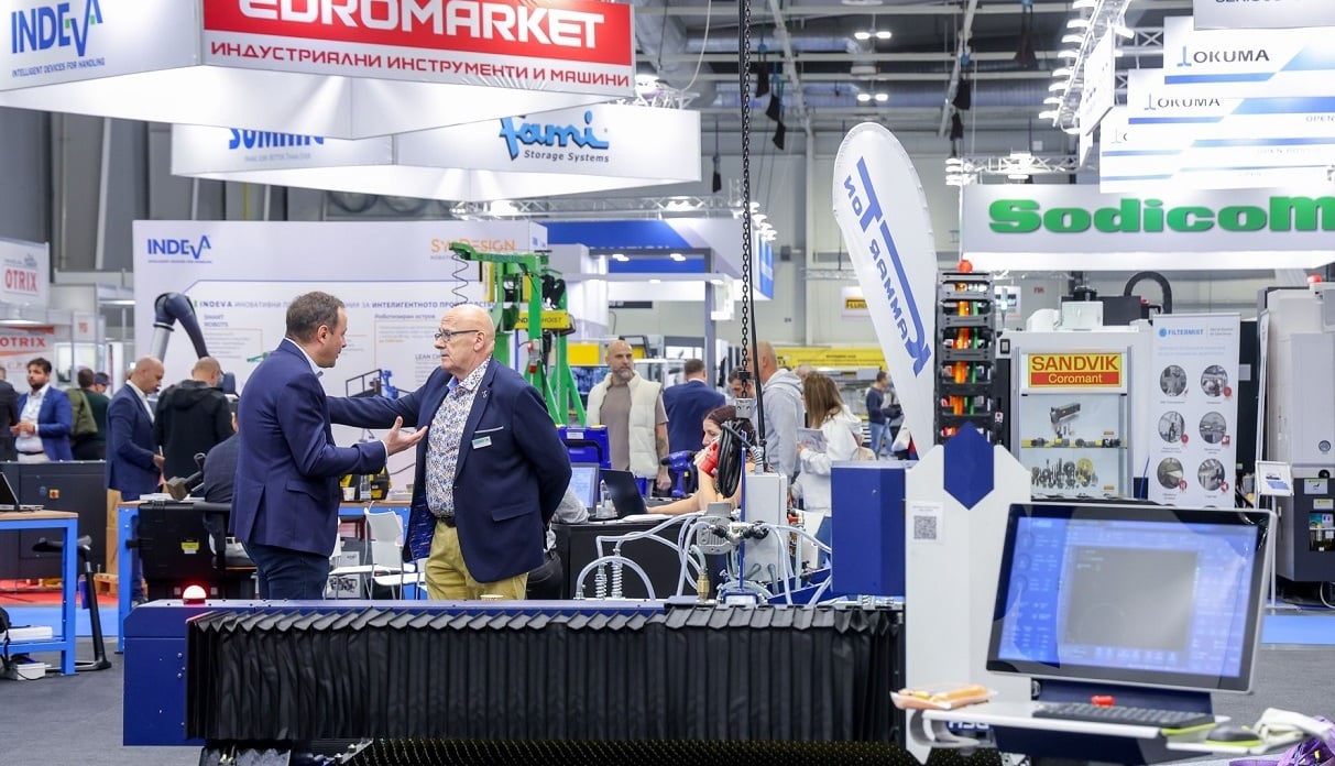 MachTech&InnoTech Expo 2026: изложители от 14 държави показват индустриални иновации от 6 до 9 октомври 141 Изложбена зала на MachTech&InnoTech Expo в Интер Експо Център