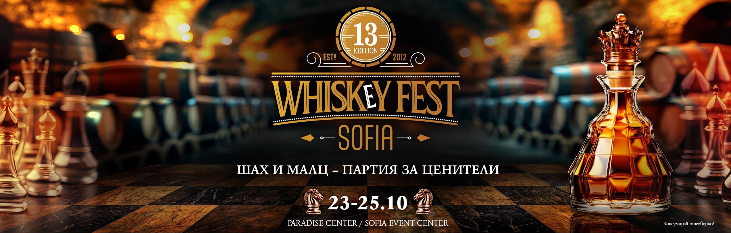 Визия на Whiskey Fest Sofia 2026