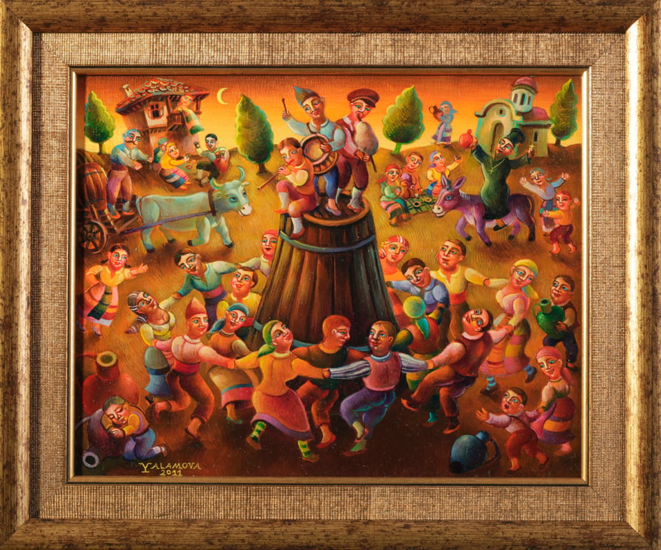 „Селски празник“ от Анета Яламова, 2011 г.