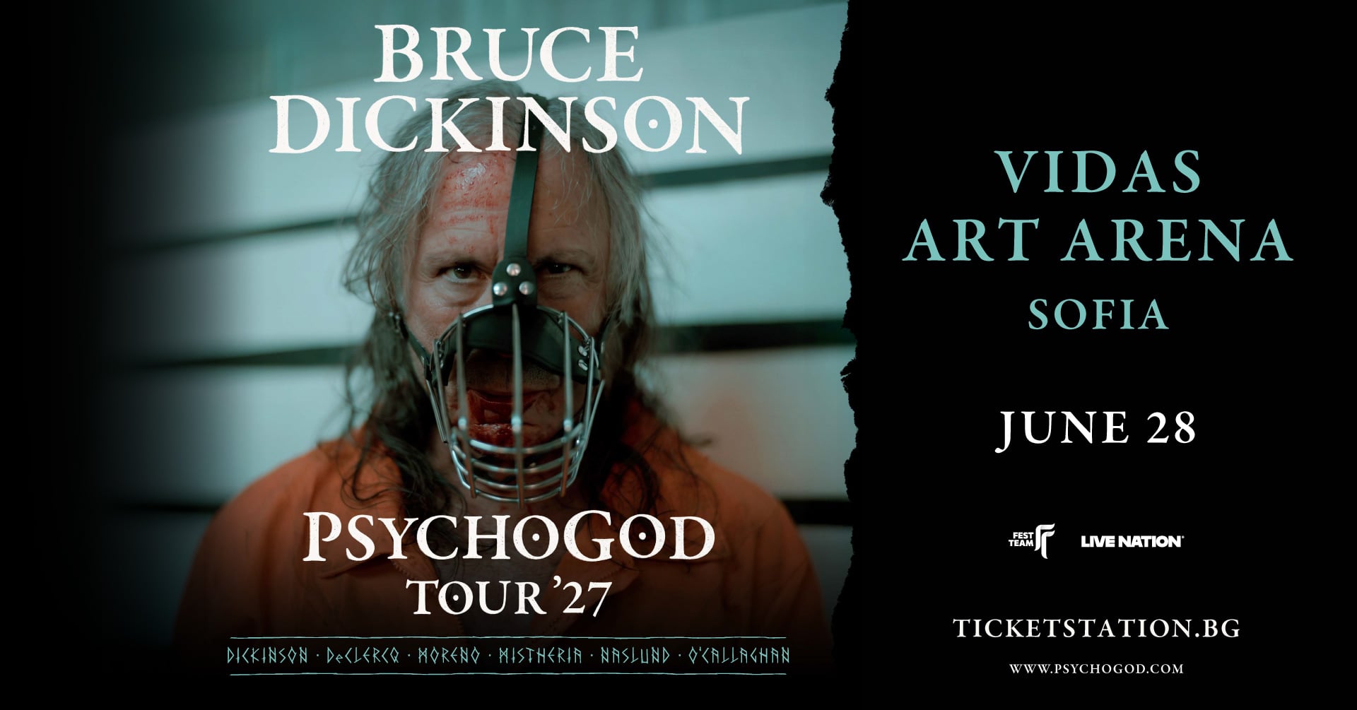 Bruce Dickinson, PsychoGod Tour 2027
