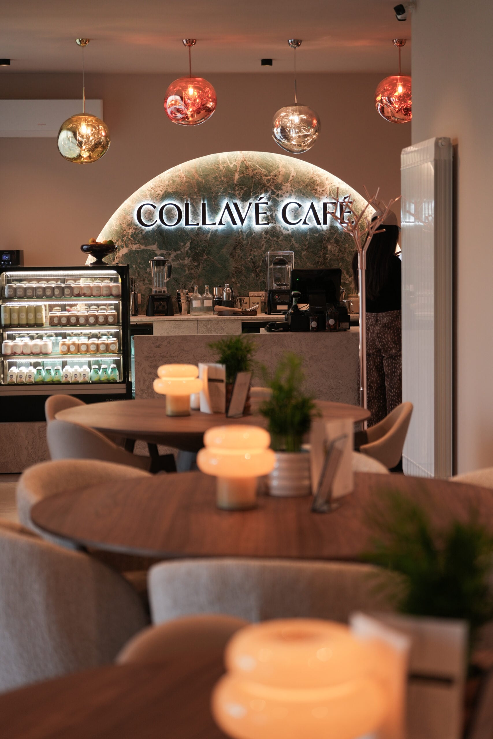 Интериорът на Collavé в София