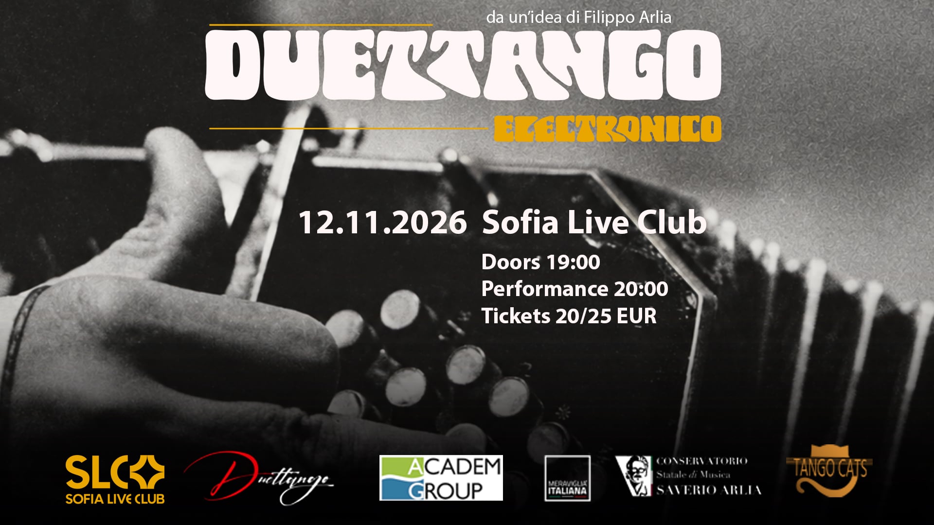 Duettango на сцена: седем музиканти от Италия