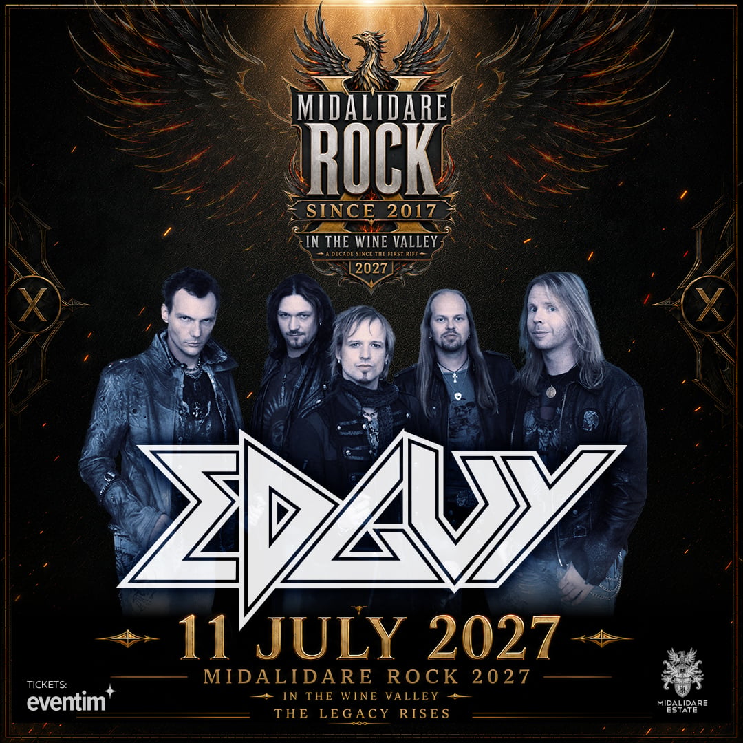 Edguy на Midalidare Rock In The Wine Valley 2027