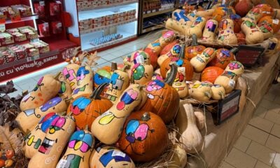 Тикви и декорация за Halloween в магазин на Kaufland