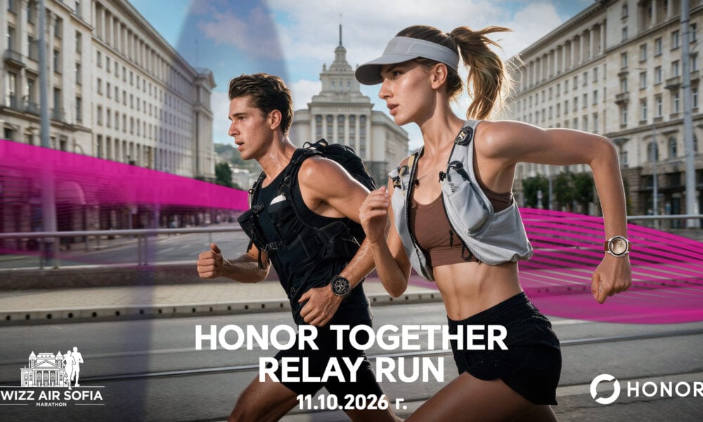 HONOR Together Relay Run на Wizz Air Sofia Marathon 2026