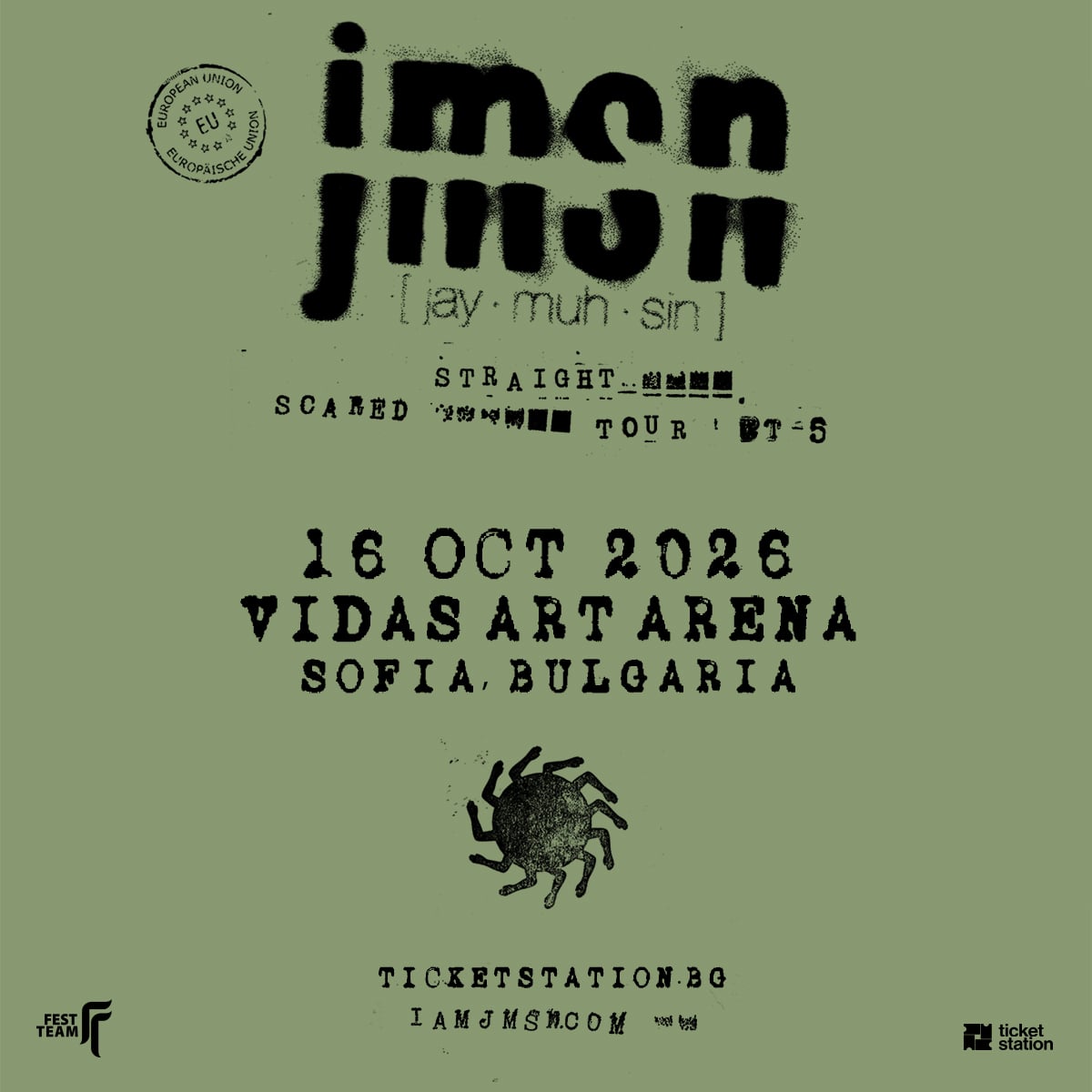 JMSN свири в София на 16 октомври