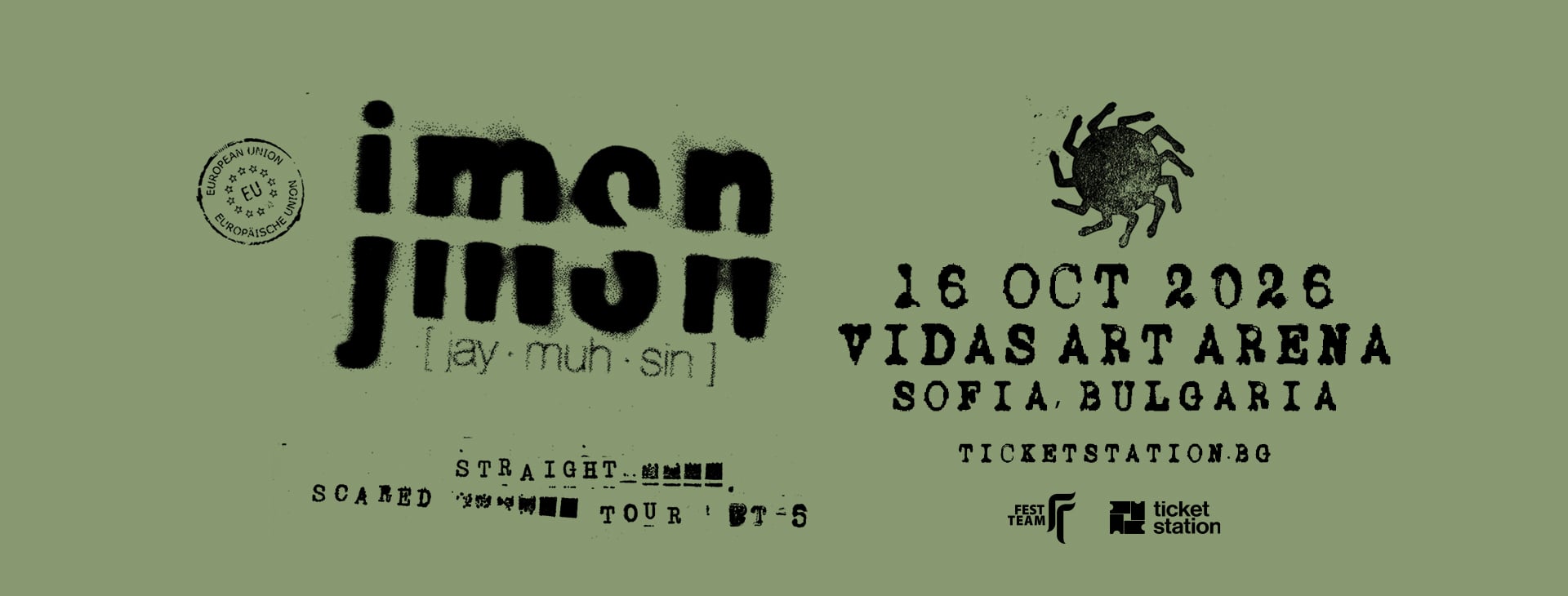 JMSN на сцената на Vidas Art Arena в София