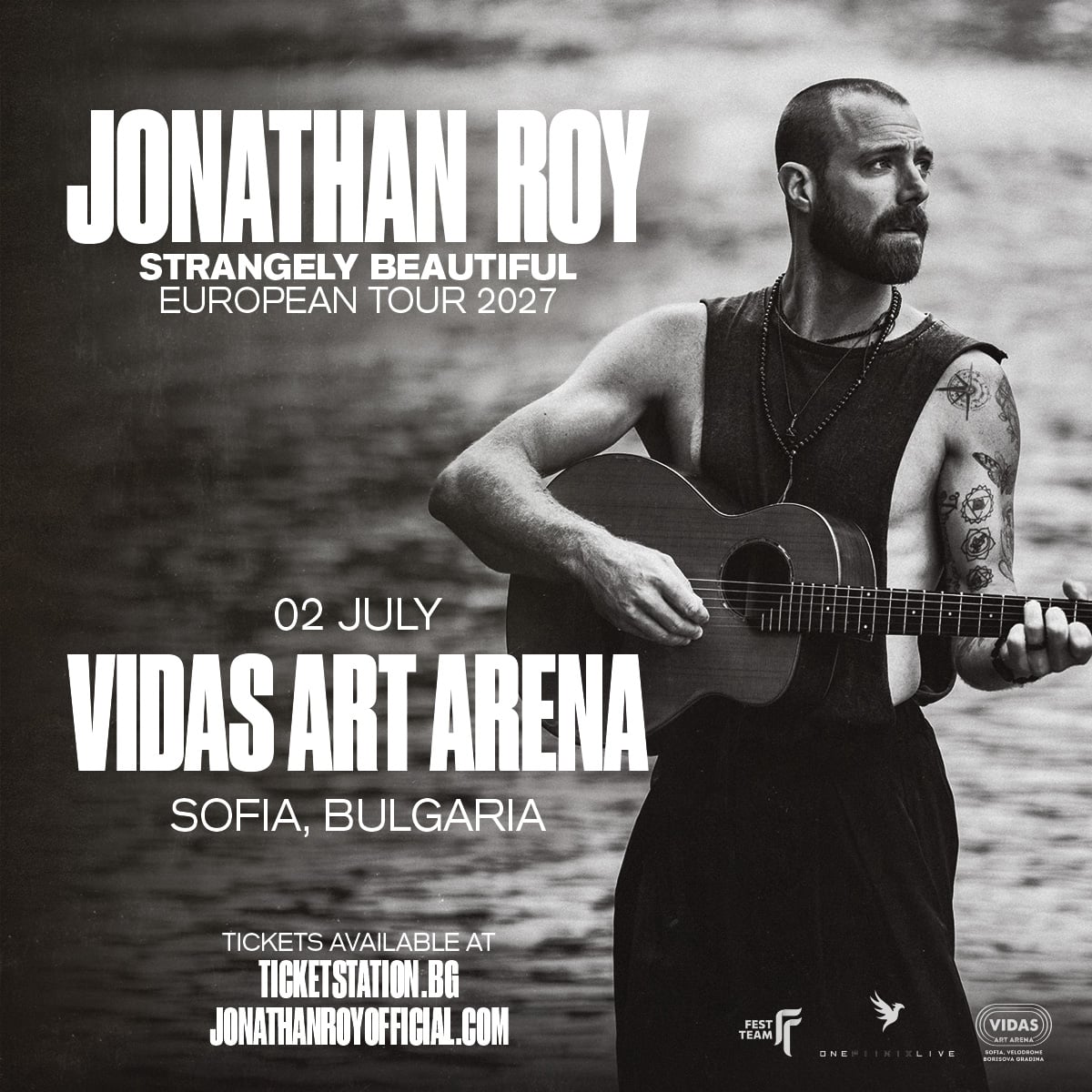 Jonathan Roy свири на Vidas Art Arena на 2 юли 2027 137 Jonathan Roy