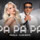 Paolla и Ilian Boyd в кадър от видеото към „Па па па“