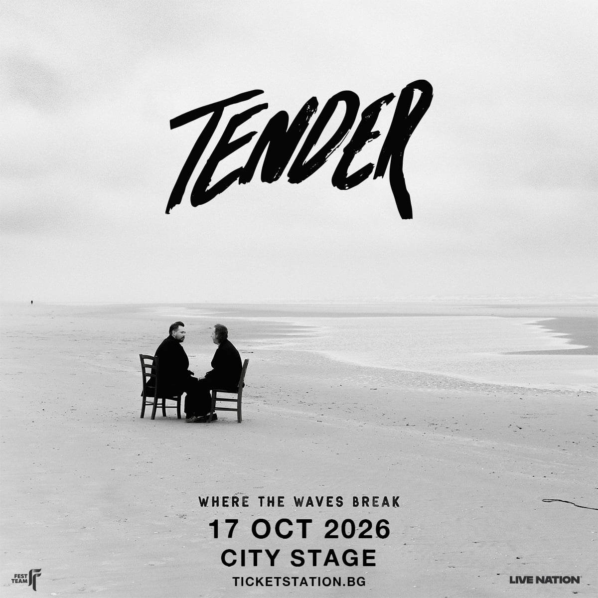 Tender представят „Where The Waves Break“ в City Stage