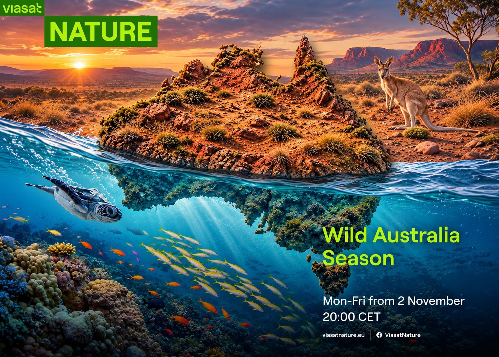 Сезон на дивата Австралия по Viasat Nature