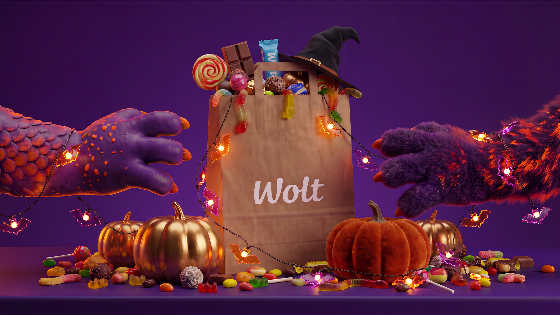Хелоуин селекцията на Wolt